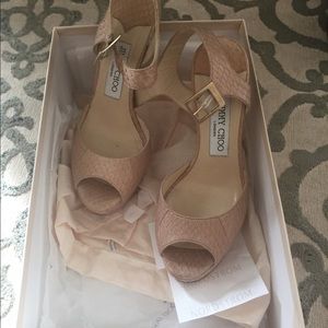 Jimmy Choo platform heels